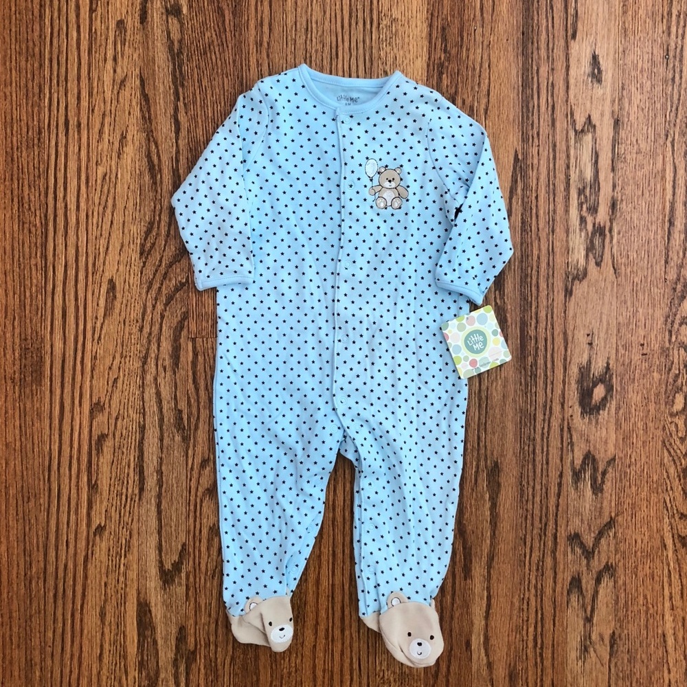 Little Me 9mo Footies